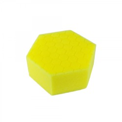 Ruční leštící aplikátor Carbon Collective HEX Hand Polishing Pad - Yellow