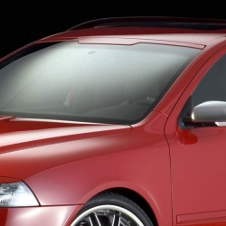 Škoda Octavia II / facelift - Clona předního okna, ABS černá metalíza
