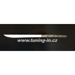 Renault Fluence - NEREZ chrom spodní lišta kufru OMSA LINE (OMTEC)