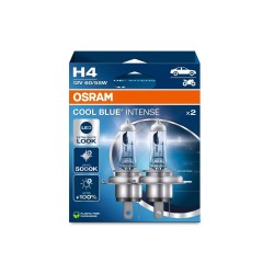 OSRAM COOL BLUE INTENSE NEXT GENERATION autožárovky H4 - bílé světlo 5000 K, 2 ks v balení