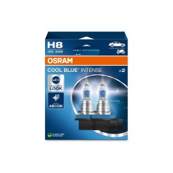 OSRAM COOL BLUE INTENSE NEXT GENERATION autožárovky H8 - bílé světlo 5000 K, 2 ks v balení
