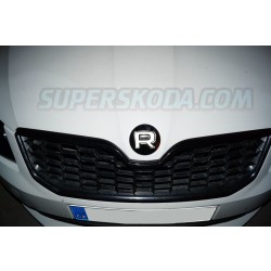 Škoda Rapid - krytka předního nebo zadního loga R-line white