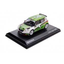 Abrex model 1:43 Škoda Fabia III S2000  Island Canarias KOPECKY no 8