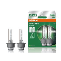 OSRAM XENARC ULTRA LIFE D2S xenonové výbojky, P32d-2 - až 4x delší životnost, 2 ks v balení