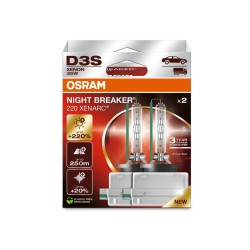 OSRAM XENARC NIGHT BREAKER D3S xenonové výbojky, 35 W, PK32d-5 - o 220% více světla, 2 ks v balení
