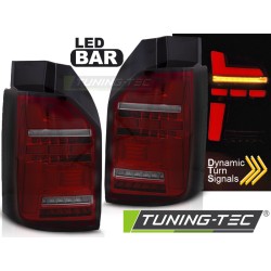 VW T6,T6.1 15-21 - zadní LED světla čevená kouřová - OEM