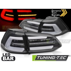 Volkswagen Golf 7 13-17 VARIANT - Zadní světla LED černá SEQ