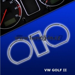 Rámečky budíků VW Golf II, Jetta, Scirocco