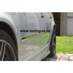 VW Golf IV 4D/Variant - nerez chrom lišty bočních dveří - OMSA LINE
