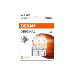 OSRAM STANDARD autožárovky W21W, 2 ks v balení