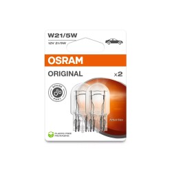 OSRAM STANDARD autožárovky W21/5W, 2 ks v balení