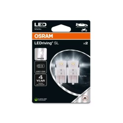 OSRAM LED autožárovky LEDriving SL W21/5W, bílá