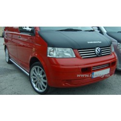 VW Transporter T5 - nerez chrom lišty př. nárazníku OMSA LINE