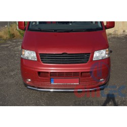 VW T5 2003-2010 - nerez chrom přední ochranný rám 