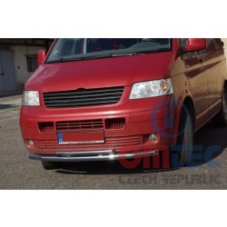 VW T5 2003-2010 - nerez chrom přední ochranný rám 