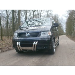 VW Transporter T5 03-10 - nerez chrom přední ochranný rám 