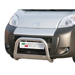 Citroen Nemo nerezový přední ochranný rám 63mm