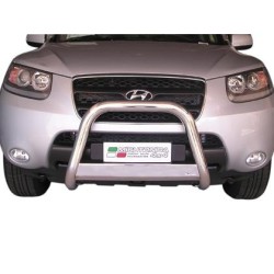 Hyundai Santa-Fe II nerezový přední ochranný rám 63mm