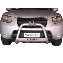 Hyundai Santa-Fe II nerezový přední ochranný rám 63mm