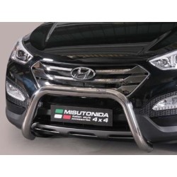 Hyundai Santa-Fe III nerezový přední ochranný rám 76mm