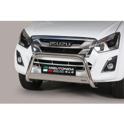 Isuzu D-Max II nerezový přední ochranný rám 63mm
