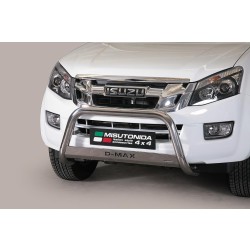 Isuzu D-Max II nerezový přední ochranný rám 63mm