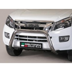 Isuzu D-Max II nerezový přední ochranný rám 76mm