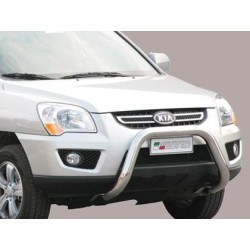 Kia Sportage II FL nerezový přední ochranný rám 76mm