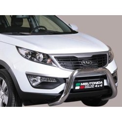 Kia Sportage III nerezový přední ochranný rám 76mm