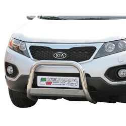 Kia Sorento II nerezový přední ochranný rám 63mm