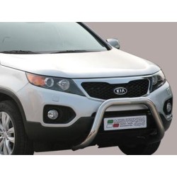Kia Sorento II nerezový přední ochranný rám 76mm