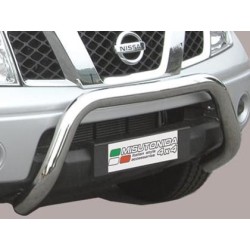 Nissan Navara II nerezový přední ochranný rám 76mm