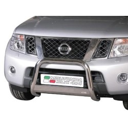 Nissan Navara II FL nerezový přední ochranný rám 63mm
