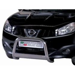 Nissan Qashqai FL nerezový přední ochranný rám 63mm