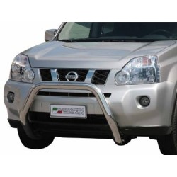 Nissan X-Trail II nerezový přední ochranný rám 76mm