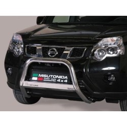 Nissan X-Trail II FL nerezový přední ochranný rám 63mm