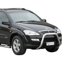 SsangYong Kyron nerezový přední ochranný rám 76mm