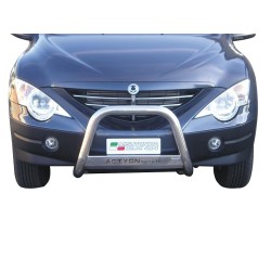 SsangYong Actyon Sports nerezový přední ochranný rám 63mm
