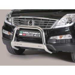 SsangYong Rexton W nerezový přední ochranný rám 63mm
