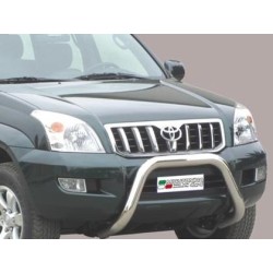 Toyota Land Cruiser KDJ 120/125 nerezový přední ochranný rám 76mm