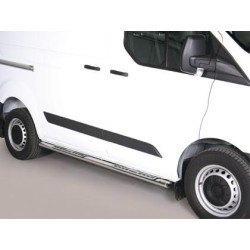 Nerez boční designové nášlapy Ford Transit Custom, krátká verze (L1)
