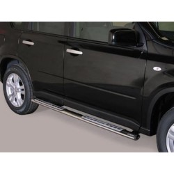 Nerez boční designové nášlapy Nissan X-Trail II FL