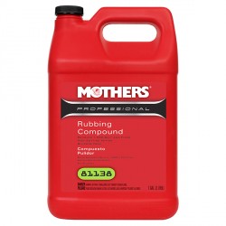 Mothers Professional Rubbing Compound - profesionální leštící pasta (abrazivní leštěnka), 3,785 l