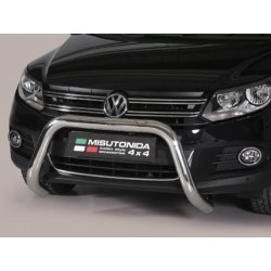 Volkswagen Tiguan FL nerezový přední ochranný rám 76mm