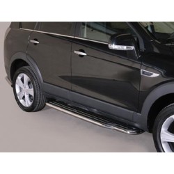 Boční nerezové nášlapy Chevrolet Captiva FL