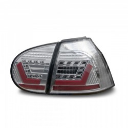Zadní světla VW Golf V (5; 03-08) LightBar - chrom