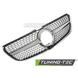 Mercedes V-Class W447 2014-2019 - Přední maska DIAMOND STYLE stříbrná s černým