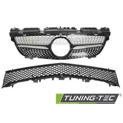 Mercedes SLK R172 2011-2015 - Přední maska DIAMOND STYLE černá s chromem