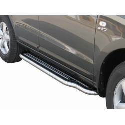 Boční nerezové nášlapy Hyundai Santa Fe II