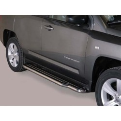Boční nerezové nášlapy JEEP Compass FL